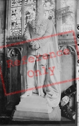 Castle, St George's Chapel, Statue Of The Emperor Friedrich 1895, Windsor