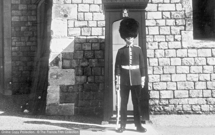 Photo of Windsor, Castle, The Coldstream Guard c.1960
