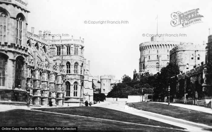 Photo of Windsor, Castle, The Lower Ward c.1930