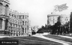 Castle, The Lower Ward c.1930, Windsor