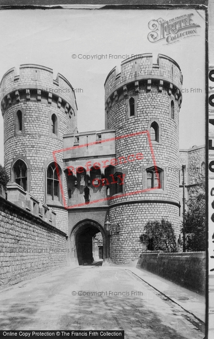 Photo of Windsor, Castle, The Norman Gate 1895