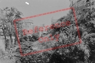 Castle, The Norman Gate And Moat Garden 1914, Windsor