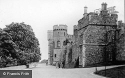 Castle, The North Terrace c.1930, Windsor