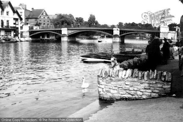 Photo of Windsor, the Bridge c1950