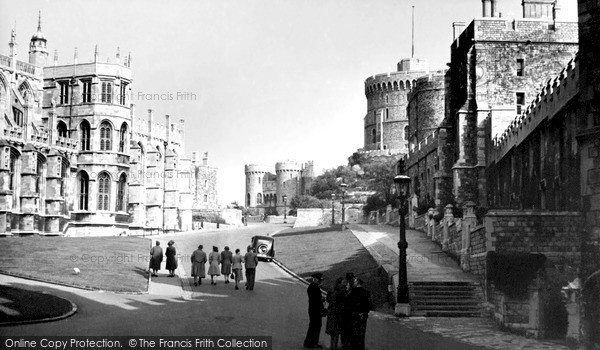 Photo of Windsor, The Castle c.1950