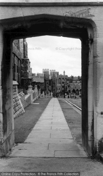 Photo of Windsor, The Castle c.1965