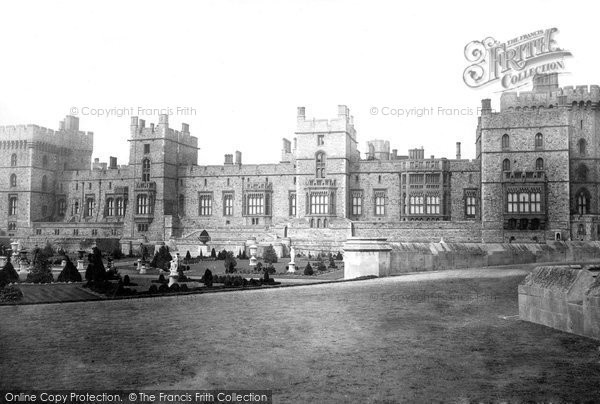 Photo of Windsor, The Castle, East Terrace 1895