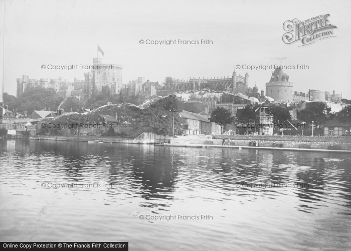 Photo of Windsor, The Castle From River 1937