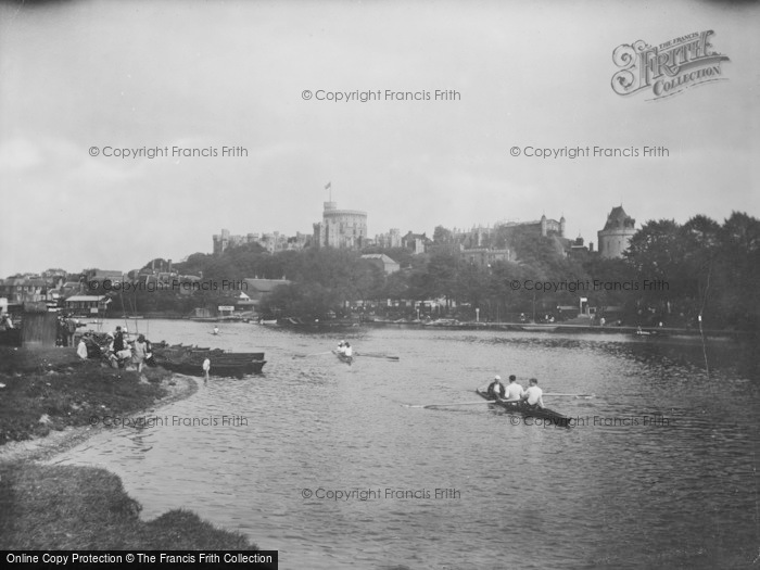 Photo of Windsor, The Castle From The River 1929