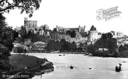 The Castle From The River Thames 1906, Windsor