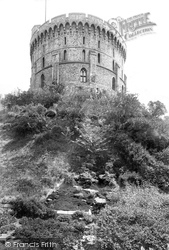 The Castle, Round Tower And Moat Garden 1914, Windsor