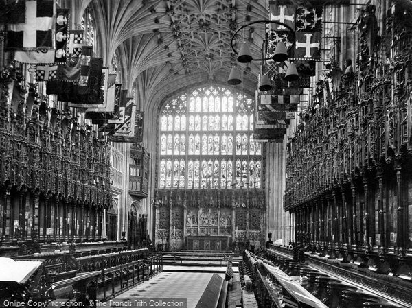 Photo of Windsor, The Castle, St George's Chapel, The Choir 1895