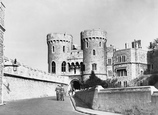 The Castle, The Norman Gate c.1950, Windsor