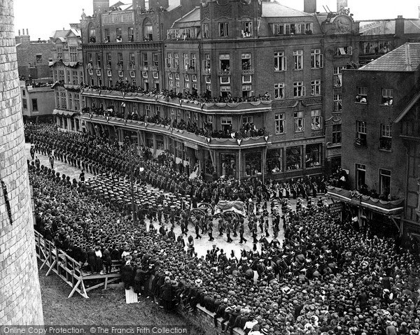 Photo of Windsor, The Funeral Of King Edward Vii 1910