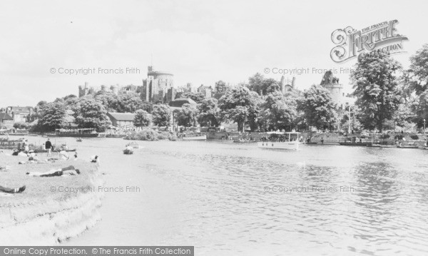 Photo of Windsor, The River c.1960