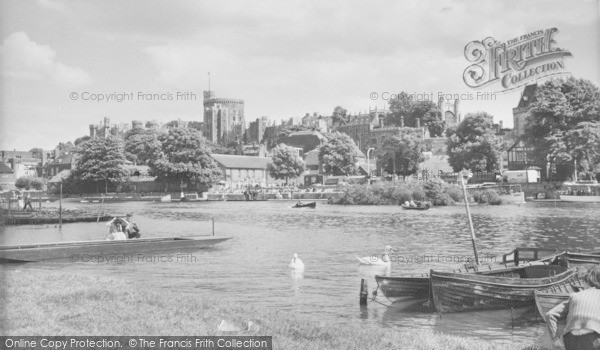 Photo of Windsor, The River c.1960