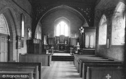 The Church Interior c.1955, Winforton