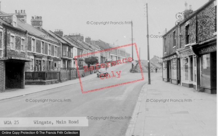 Photo of Wingate, Main Road c.1965
