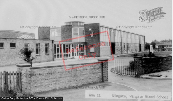 Photo of Wingate, The Mixed School c.1960
