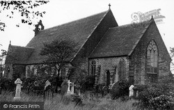 Church Of St John The Evangelist c.1955, Wingates