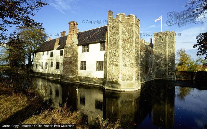 Photo of Wingfield, Wingfield Castle And Moat c.1990