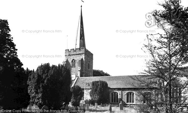 Photo of Wingham, St Mary's Church c.1955