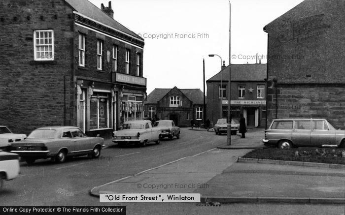 Photo of Winlaton, Old Front Street c.1965