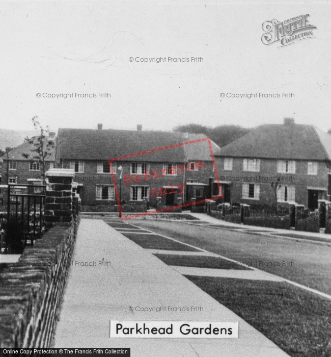 Photo of Winlaton, Parkhead Gardens c.1955