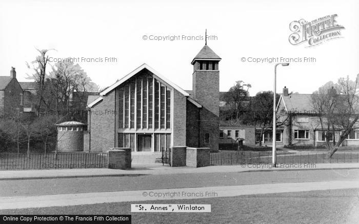 Photo of Winlaton, St Anne's c.1955