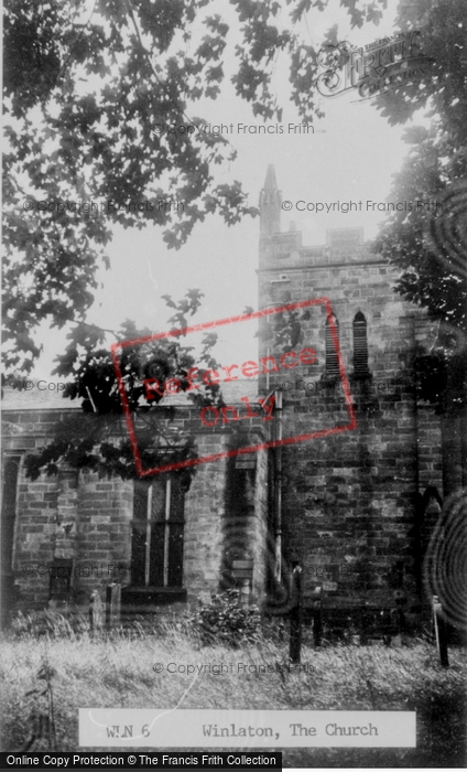 Photo of Winlaton, The Church c.1955