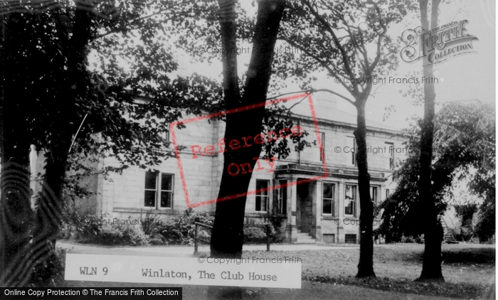 Photo of Winlaton, The Club House c.1960