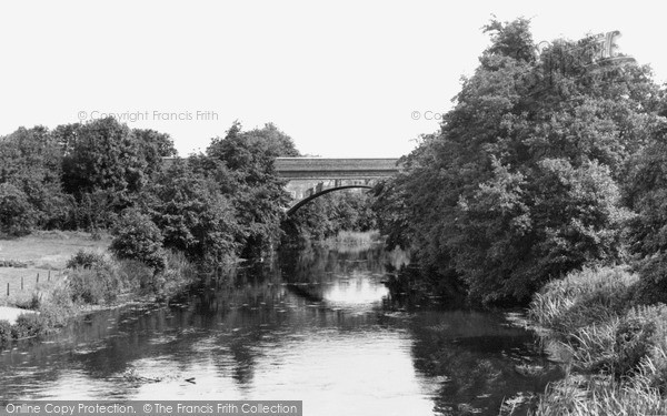 Photo of Winnersh, River Loddon c.1960