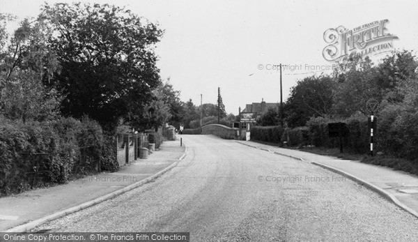Photo of Winnersh, Robinhood Lane c.1960