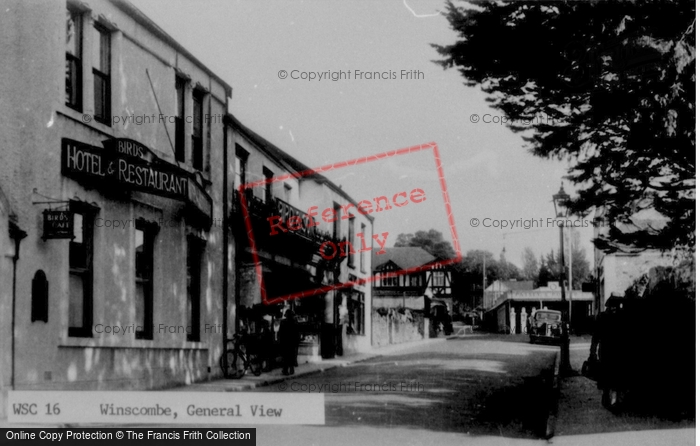 Photo of Winscombe, General View c.1955