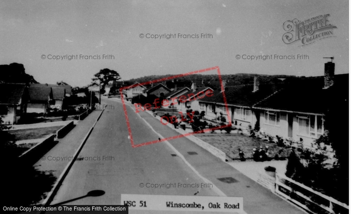 Photo of Winscombe, Oak Road c.1965