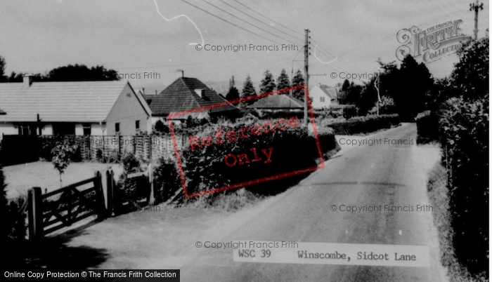Photo of Winscombe, Sidcot Lane c.1965