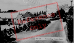 Sidcot Lane c.1965, Winscombe