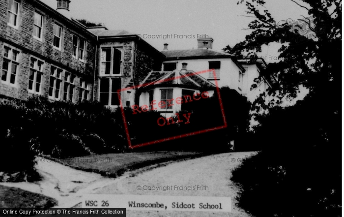 Photo of Winscombe, Sidcot School c.1955