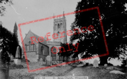St James' Church c.1955, Winscombe
