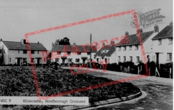 Woodborough Crescent c.1955, Winscombe