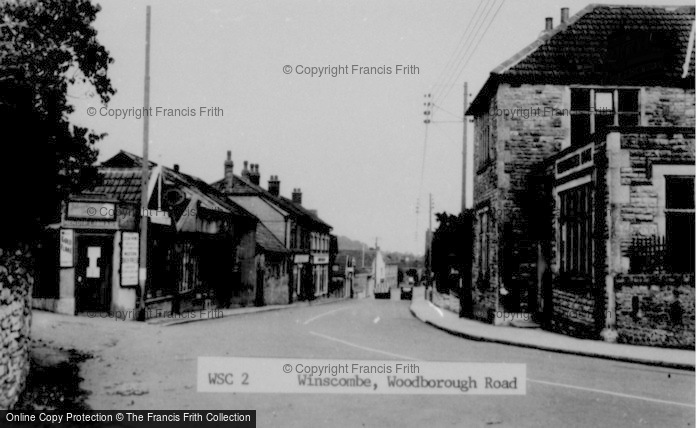 Photo of Winscombe, Woodborough Road c.1955