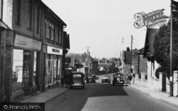 Woodborough Road c.1955, Winscombe