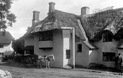 Horse And Cart In The Village 1892, Winsford