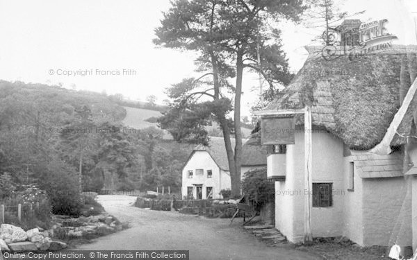 Photo of Winsford, Inn And Post Office 1886
