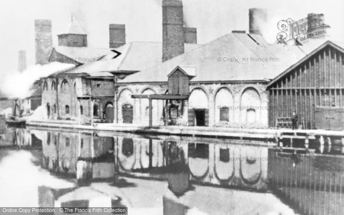 Photo of Winsford, Newbridge Salt Works c.1910 