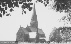 St John's Church c.1955, Winsford