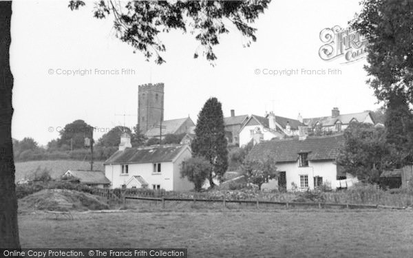Photo of Winsford, The Green And Church c.1965