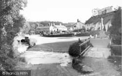 The Village From The Watersplash c.1955, Winsford