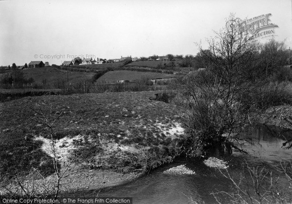 Photo of Winsham, River Axe c.1950