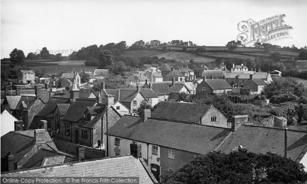 Photo of Winsham, Village From Church Tower c.1955